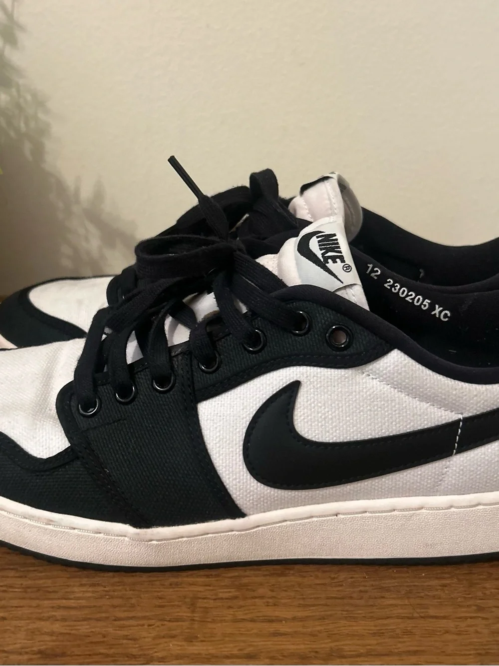 Nike AJKO 1 Low Jordan DX4981-100 White Black Sail Men's Size 12